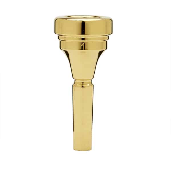 Heritage Trombone Mouthpiece – Silver Plated with Gold Plated Rim 